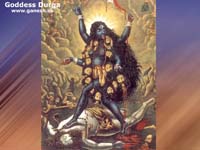 Derogatory Poster Of Goddess Durga 