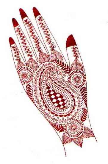 Traditonal Henna Design 