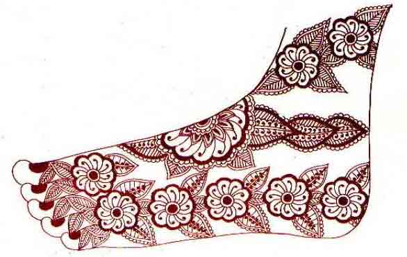 Henna Tattoo Pattern 