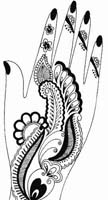 Traditonal Henna Design 