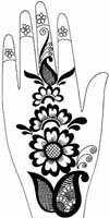 Traditonal Henna Design 
