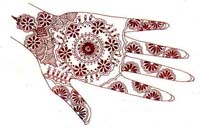 Henna Tattoo Pattern 