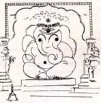 Lord Ganesha sketchs 